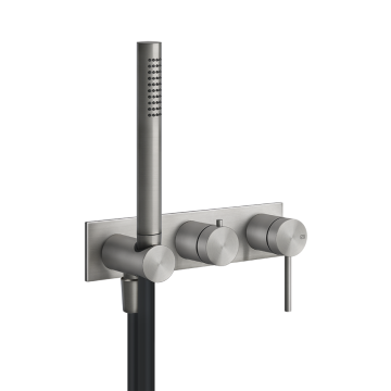 Bateria natryskowa 2-drożna GESSI 316 stal szczotkowana 54038239