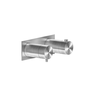 Bateria natryskowa 3-drożna Gessi BATH316 stal szczotkowana 54036239