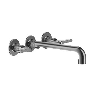 Bateria umywalkowa z wylewką 25,5 cm Gessi Inciso chrom 58092031