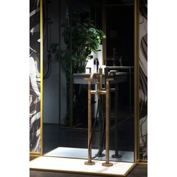 Bateria wannowa wolnostojąca Gessi Inciso chrom 58029031