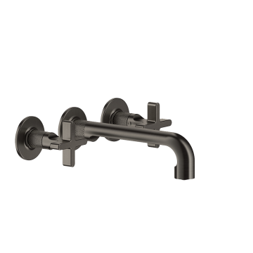Bateria umywalkowa podtynkowa z wylewką 21 cm Gessi Inciso+ chrom 58190031