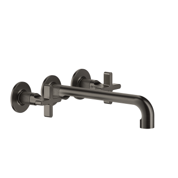 Bateria umywalkowa podtynkowa z wylewką 25,5 cm Gessi Inciso+ chrom 58192031