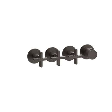 Bateria natryskowa termostatyczna 3-drożna Gessi Inciso+ chrom 58436031