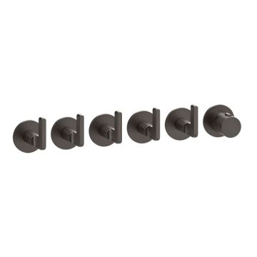 Bateria natryskowa termostatyczna 5-drożna Gessi Inciso+ chrom 58340031