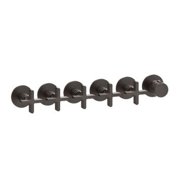 Bateria natryskowa termostatyczna 5-drożna Gessi Inciso+ chrom 58440031