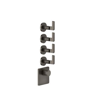 Bateria natryskowa termostatyczna 4-drożna Gessi Inciso+ chrom 58218031