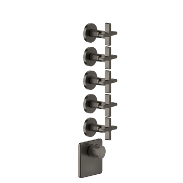 Bateria natryskowa termostatyczna 5-drożna Gessi Inciso+ chrom 58350031