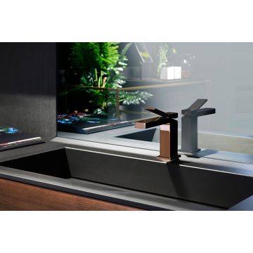 Bateria umywalkowa Gessi Rettangolo K chrom 53002031