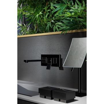 Bateria umywalkowa z wylewką 22,2 cm Gessi Rettangolo K chrom 53088031