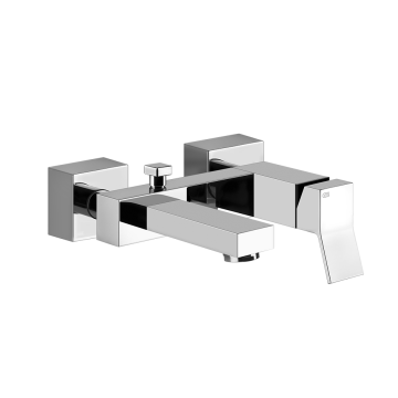 Bateria wannowa z przełącznikiem Gessi Rettangolo K chrom 53013031