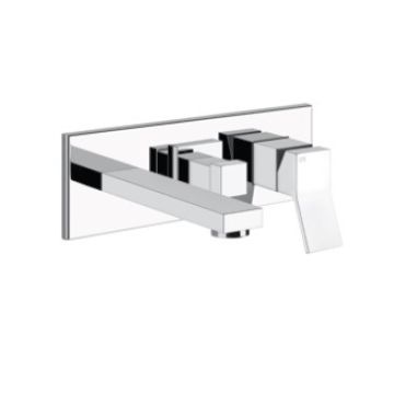 Bateria wannowa podtynkowa 2-drożna Gessi Rettangolo K chrom 53136031