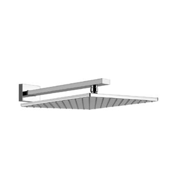 Deszczownica ścienna 30x30 cm Gessi Rettangolo chrom 15185031