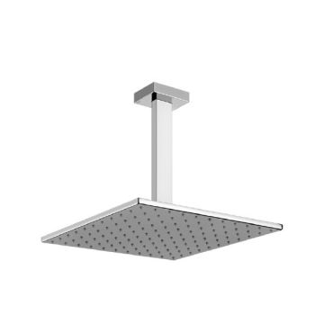 Deszczownica sufitowa 30x30 cm Gessi Rettangolo chrom 15186031