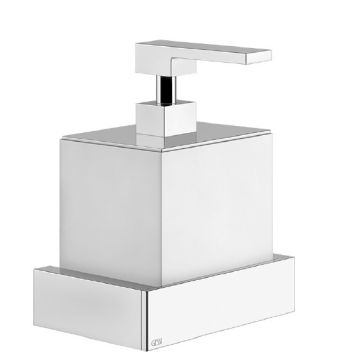Dozownik do mydła Gessi Rettangolo biały/chrom 20813031