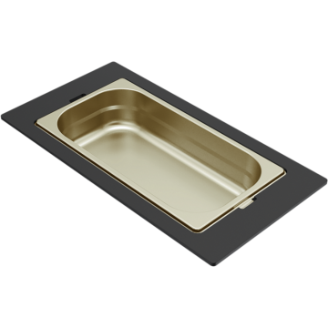 Zestaw Elleci Gourmet Quadra i Zen 1/3 złoty KF041065GD