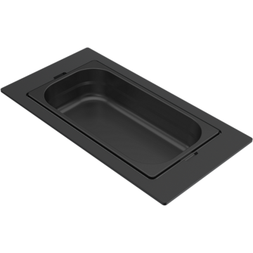 Zestaw Elleci Gourmet Quadra i Zen 1/3 czarny KF041065BK