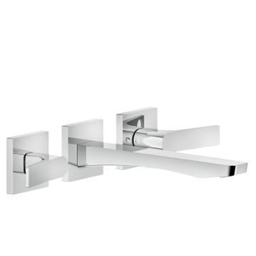 Bateria umywalkowa podtynkowa Gessi Rilievo chrom 59090031