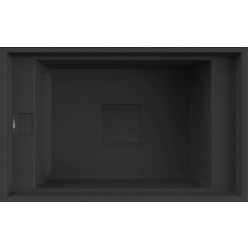 Zlewozmywak Elleci Value 130 podwieszany Nero LGV13040BSO