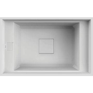 Zlewozmywak Elleci Value 130 podwieszany Bianco LGV13068BSO