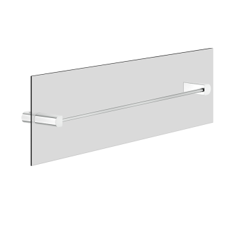Wieszak na ręcznik 45 cm Gessi Rilievo mocowany na szkle chrom 59564031