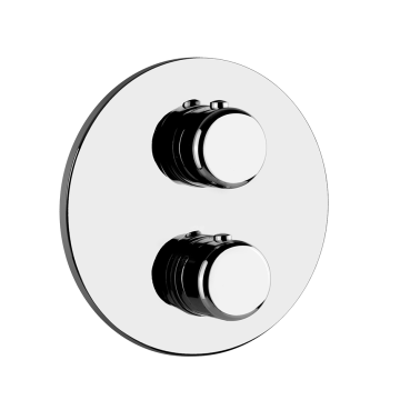 Bateria natryskowa podtynkowa termostatyczna 2-drożna Gessi Goccia chrom 33844031