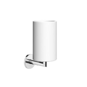 Kubek Gessi Tondo biały/chrom 63607031