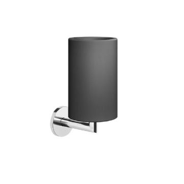 Kubek Gessi Tondo czarny/chrom 63608031