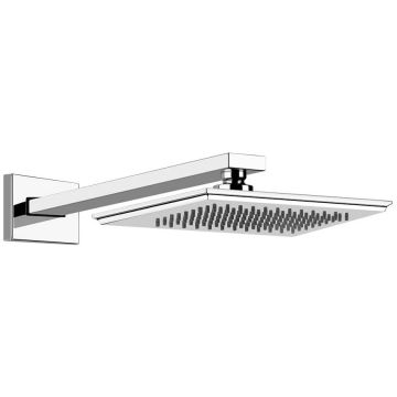 Deszczownica ścienna 21,6x14 cm Gessi Eleganza chrom 46148031