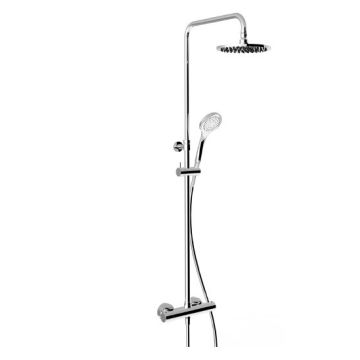 Zestaw prysznicowy z deszczownicą 20 cm GESSI chrom 35173031