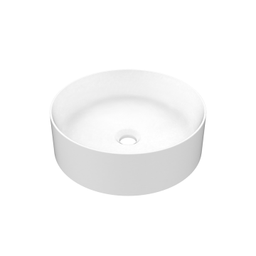 Umywalka nablatowa 40,4 cm Gessi Rilievo bez otw. biała 43460516