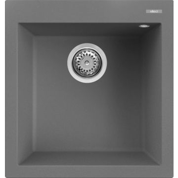 Zlewozmywak Elleci Quadra 102 Keratek Plus ciemnoszary LKQ10299