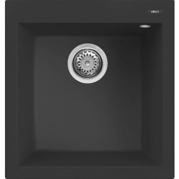 Zlewozmywak Elleci Quadra 102 Granitek nero LGQ10240