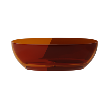 Wanna wolnostojąca 170x78 cm maskownica czarny mat Besco Mexa earth rust WAM-170-ERB