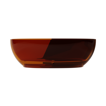 Wanna wolnostojąca 170x78 cm z syfonem chrom Besco Mexa earth rust WAM-170-ERC