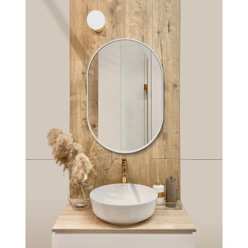 Lustro Ambient Slim – w białej ramie 70x90cm GieraDesign AMB/SL/WH/70X90