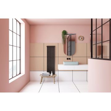 Lustro Arco – półokrągłe z metalową półką 40x150cm GieraDesign ARC/40X150