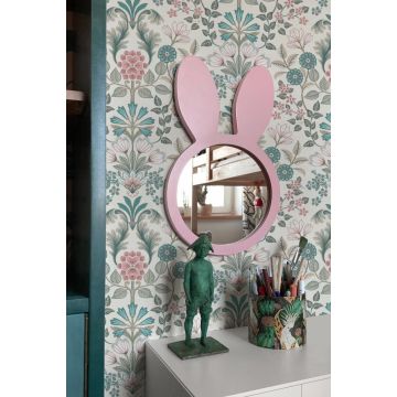 Lustro Bunny różowe 30x50cm GieraDesign BNN/Ry/30x50