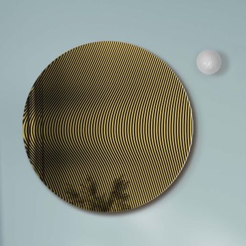 Lustro GieraDesign Venus 100cm złote COS/VE/100