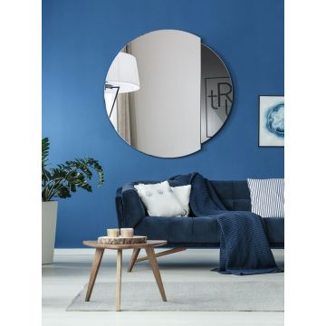 Lustro nowoczesne Eclipse grafitowy 90cm GieraDesign ECP/GR/90