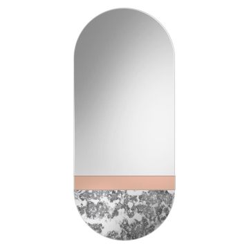Lustro Fusion Corrosi/pasek miedziany 50x115cm GieraDesign FUS/CO/PME/50x115