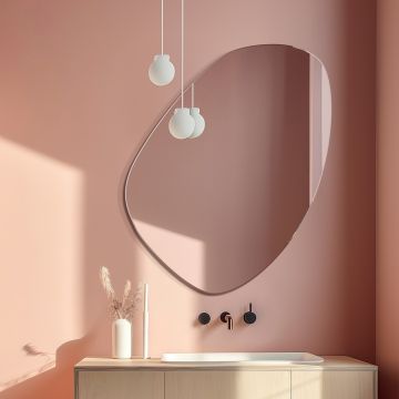 Lustro o nieregularnym kształcie 75x90 cm GieraDesign Eggi EGI/85X100