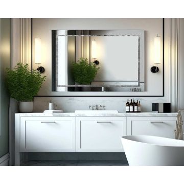 Lustro 60x80 cm GieraDesign Bracelet SQ grafitowe BSQ/GR/60x80