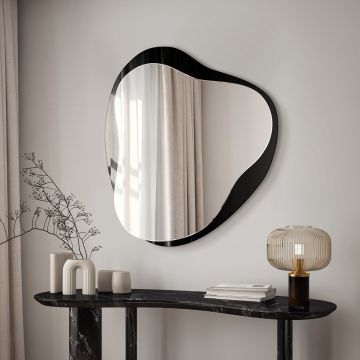 Lustro dekoracyjne 78x90 cm GieraDesign Amo czarne AMO/BK/78x90