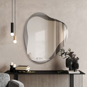 Lustro dekoracyjne 86x100 cm GieraDesign Amo grafitowe AMO/GR/86x100