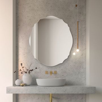 Lustro owalne 80x90 cm GieraDesign Grand Mono GRA/MO/76X90