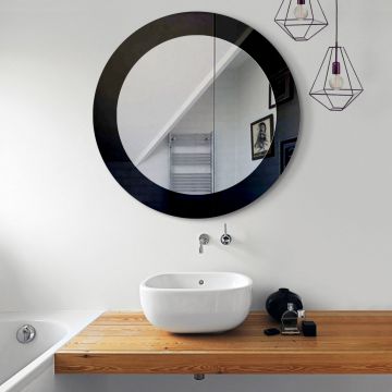 Lustro Lady czarne 60cm GieraDesign LAD/B/60