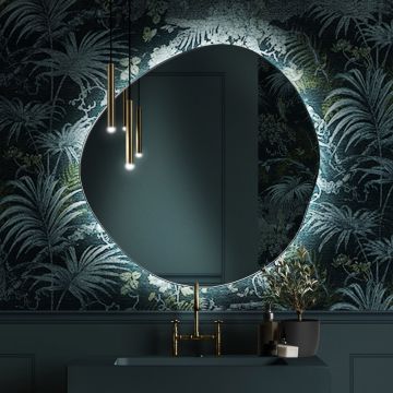Lustro podświetlane 4000K 110 cm GieraDesign Lapis bez włącznika LAP/OP/LED/110/4000K/BZ