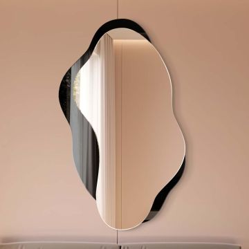 Lustro dekoracyjne 66x110 cm GieraDesign Libido czarne LIB/BK/66x110