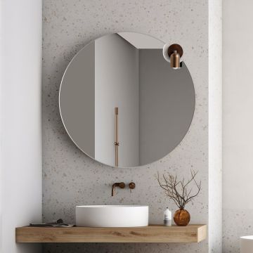 Lustro okrągłe z wycięciem na kinkiet 110 cm GieraDesign Pico PIC/OE/110