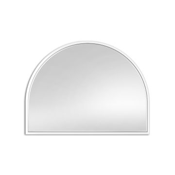 Lustro GieraDesign Portal Wide 80x60cm szerokie, białe PRW/W/80x60